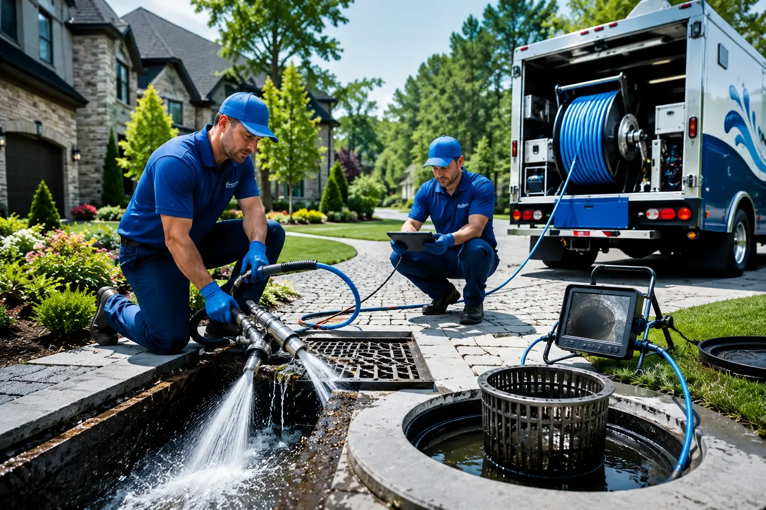 Local outdoor drain cleaning professionals in Leburn, KY