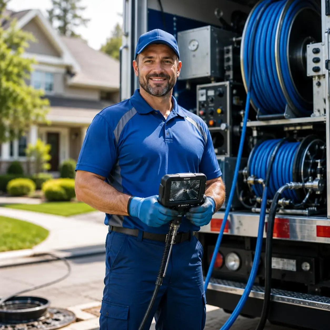 Local outdoor drain cleaning specialists in Leburn, KY